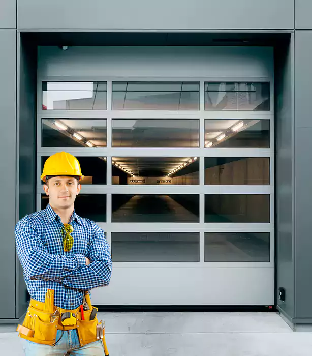 Glass Roll Up Garage Door Gilbert