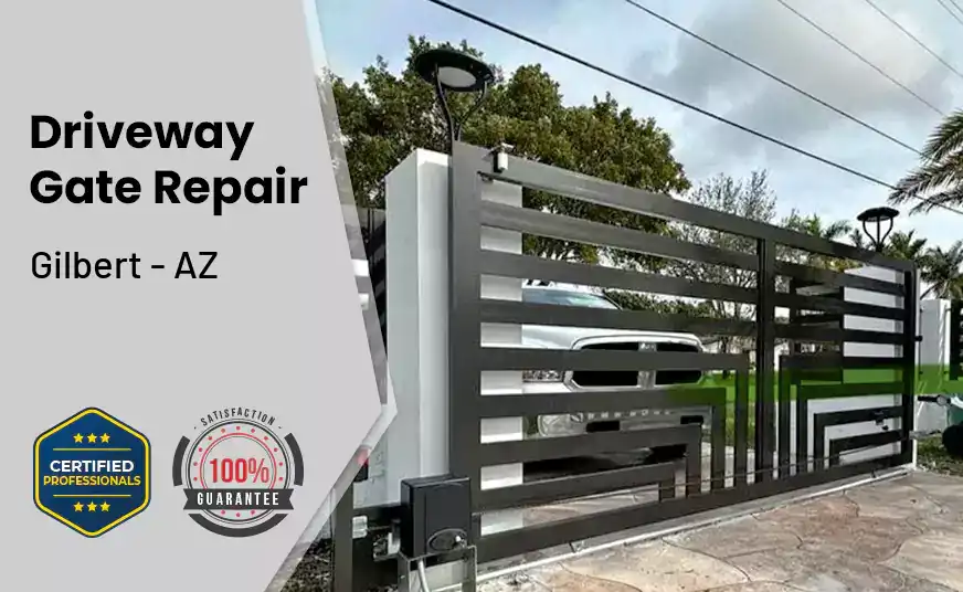 Driveway Gate Repair Gilbert - AZ 