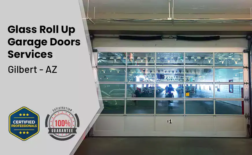 Glass Roll Up Garage Door Gilbert - AZ 